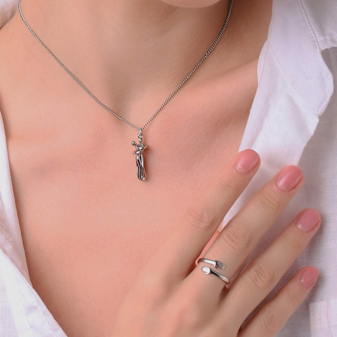 Hug Ring, Hug Necklace & Hug Bracelet
