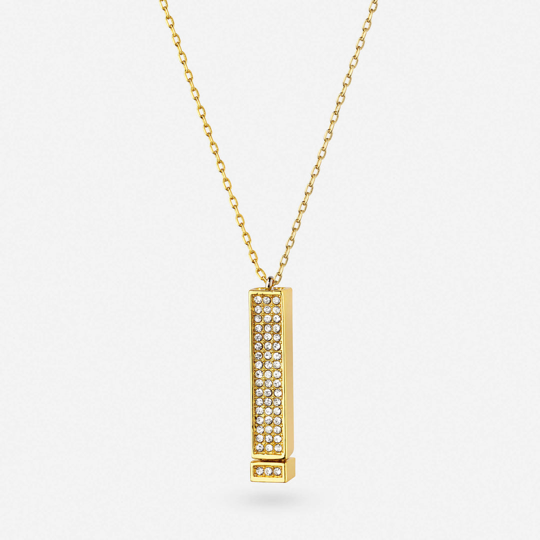 "I Love You" Necklace - Solid Silver