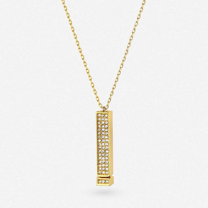 "I Love You" Necklace - Solid Silver